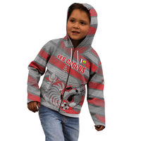 Custom Football 2026 New Caledonia Kid Hoodie Kagus Come On