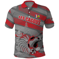 Custom Football 2026 New Caledonia Polo Shirt Kagus Come On
