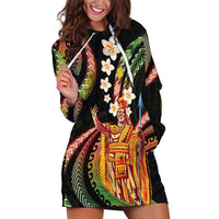 Hawaii King Kamehameha Hoodie Dress Fantastic Plumeria Reggae LT01 Reggae - Polynesian Pride