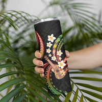 Hawaiian Ukulele Skinny Tumbler Jawaiian Fantastic Plumeria LT01 - Polynesian Pride