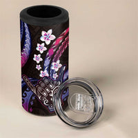Hawaii Shaka Sign 4 in 1 Can Cooler Tumbler Fantastic Frangipani Sweet Vibes LT01 - Polynesian Pride