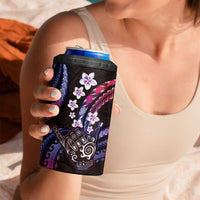 Hawaii Shaka Sign 4 in 1 Can Cooler Tumbler Fantastic Frangipani Sweet Vibes LT01 - Polynesian Pride