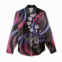Hawaii Shaka Sign Women Casual Shirt Fantastic Frangipani Sweet Vibes LT01 - Polynesian Pride