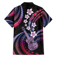 Hawaiian Ukulele Family Matching Puletasi and Hawaiian Shirt Sweet Dream Fantastic Plumeria LT01 - Polynesian Pride