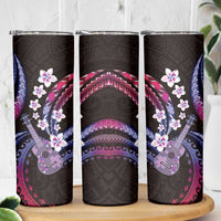 Hawaiian Ukulele Skinny Tumbler Sweet Dream Fantastic Plumeria LT01 - Polynesian Pride