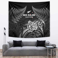 New Zealand 2024 Rugby Tapestry Silver Fern Aotearoa Kiwi