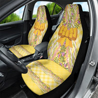 Hawaii Palaka Pikake Lokelani Plumeria Car Seat Cover Melemele Coquette Bow LT01 - Polynesian Pride