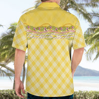 Hawaii Palaka Pikake Lokelani Plumeria Hawaiian Shirt Melemele Coquette Bow LT01 - Polynesian Pride