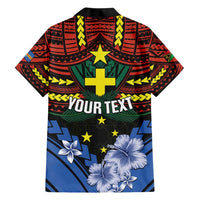 Personalised Vanuatu Tafea Province Family Matching Short Sleeve Bodycon Dress and Hawaiian Shirt Unique Tropical Tribal Pattern LT01 - Polynesian Pride