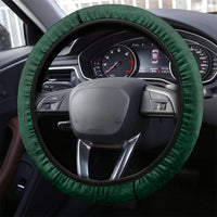 New Zealand and South Africa Rugby Steering Wheel Cover Silver Fern Protea Pattern World Cup 2023 LT01 - Polynesian Pride