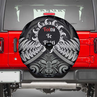 Toitu Te Tiriti Aotearoa Silver Fern Spare Tire Cover New Zealand Maori Pattern LT01 - Polynesian Pride