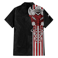 Toitu Te Reo Maori Toitu Te Whenua Toitu Te Tiriti Family Matching Puletasi and Hawaiian Shirt Maori Warrior New Zealand LT01 - Polynesian Pride