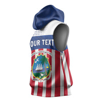 Personalized Liberia 1847 Sleeveless Hoodie Happy Independence Day LT01 - Polynesian Pride
