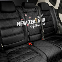 Football New Zealand Back Car Seat Cover Aotearoa United Black Version LT01 - Polynesian Pride