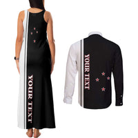 Personalised New Zealand 2025 Archery Basic Couples Matching Tank Maxi Dress and Long Sleeve Button Shirt Archery NZ