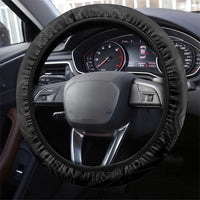 New Zealand 2025 Archery Steering Wheel Cover Aotearoa Silver Arrows Black