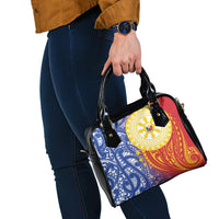 Philippines Shoulder Handbag Pilipinas Polynesian Pattern