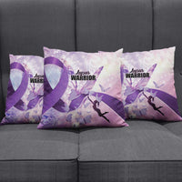 Polynesian Lupus Awareness Pillow Cover Butterfly Hologram Lupus Warrior