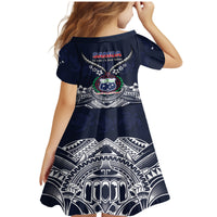 Samoa Independence Day Family Matching Mermaid Dress and Hawaiian Shirt Ula Nifo Mix Turtle LT01 - Polynesian Pride