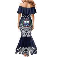 Samoa Independence Day Family Matching Mermaid Dress and Hawaiian Shirt Ula Nifo Mix Turtle LT01 - Polynesian Pride
