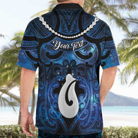 Personalized Maori Matariki Hei Matau Hawaiian Shirt Maori Kowhaiwhai Pattern Galaxy