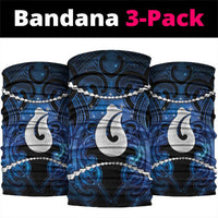 Maori Matariki Hei Matau Neck Gaiter Maori Kowhaiwhai Pattern Galaxy