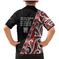 Aotearoa Toitu Te Tiriti Family Matching Mermaid Dress and Hawaiian Shirt Honour The Treaty New Zealand LT01 - Polynesian Pride