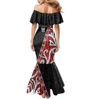 Aotearoa Toitu Te Tiriti Family Matching Mermaid Dress and Hawaiian Shirt Honour The Treaty New Zealand LT01 - Polynesian Pride