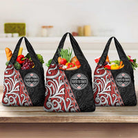 Aotearoa Toitu Te Tiriti Grocery Bag Honour The Treaty New Zealand LT01 3-pack One Size Black - Polynesian Pride