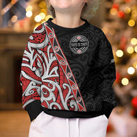 Aotearoa Toitu Te Tiriti Kid Ugly Christmas Sweater Honour The Treaty New Zealand LT01 - Polynesian Pride