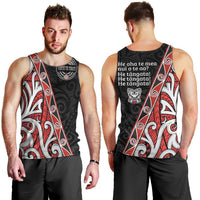 Aotearoa Toitu Te Tiriti Men Tank Top Honour The Treaty New Zealand LT01 - Polynesian Pride