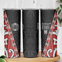 Aotearoa Toitu Te Tiriti Skinny Tumbler Honour The Treaty New Zealand LT01 - Polynesian Pride
