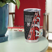 Aotearoa Toitu Te Tiriti Tumbler Cup Honour The Treaty New Zealand LT01 - Polynesian Pride