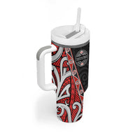 Aotearoa Toitu Te Tiriti Tumbler With Handle Honour The Treaty New Zealand LT01 - Polynesian Pride