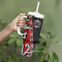 Aotearoa Toitu Te Tiriti Tumbler With Handle Honour The Treaty New Zealand LT01 - Polynesian Pride