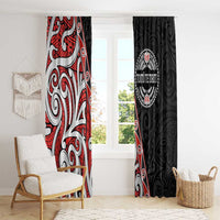 Aotearoa Toitu Te Tiriti Window Curtain Honour The Treaty New Zealand LT01 - Polynesian Pride