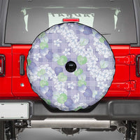 Anthurium Plumeria Lei Pastel Spare Tire Cover Purple Hawaiian Splendid Palaka