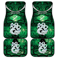 Personalised Maori Matariki Manaia Kakariki Car Mats Maori Kowhaiwhai Pattern Galaxy