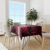 Maori Matariki Manaia Whero Tablecloth Maori Kowhaiwhai Pattern Galaxy