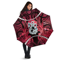 Maori Matariki Manaia Whero Umbrella Maori Kowhaiwhai Pattern Galaxy