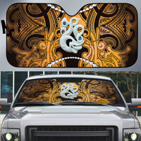 Maori Matariki Manaia Kowhai Auto Sun Shade Maori Kowhaiwhai Pattern Galaxy