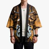 Personalised Maori Matariki Manaia Kowhai Kimono Maori Kowhaiwhai Pattern Galaxy