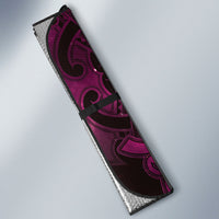 Maori Matariki Hei Matau Mawhero Auto Sun Shade Maori Kowhaiwhai Pattern Galaxy