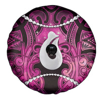 Maori Matariki Hei Matau Mawhero Spare Tire Cover Maori Kowhaiwhai Pattern Galaxy