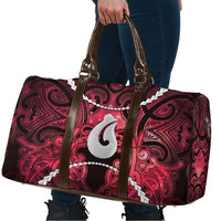 Maori Matariki Hei Matau Whero Travel Bag Maori Kowhaiwhai Pattern Galaxy