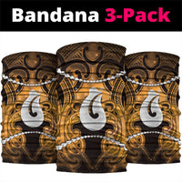 Maori Matariki Hei Matau Kowhai Neck Gaiter Maori Kowhaiwhai Pattern Galaxy