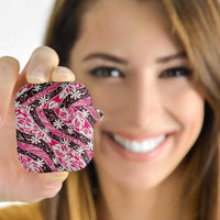 Tarona Tahiti Tiare Monstera AirPods Case Polynesian Pattern Curve Style - Polynesian Pride
