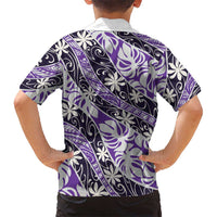 Vareau Tahiti Tiare Monstera Family Matching Tank Maxi Dress and Hawaiian Shirt Polynesian Pattern Curve Style LT01 - Polynesian Pride