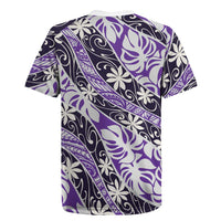 Vareau Tahiti Tiare Monstera Rugby Jersey Polynesian Pattern Curve Style LT01 - Polynesian Pride