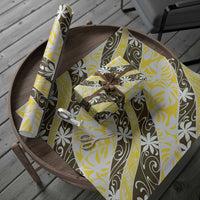 Rearea Tahiti Tiare Monstera Wrapping Paper Polynesian Pattern Curve Style - Polynesian Pride